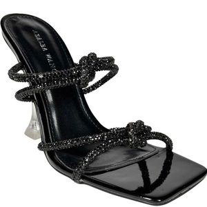 Azalea Wang Anarchy Sandal-New in box! Gorgeous sparkle and shine! So comfy!!
